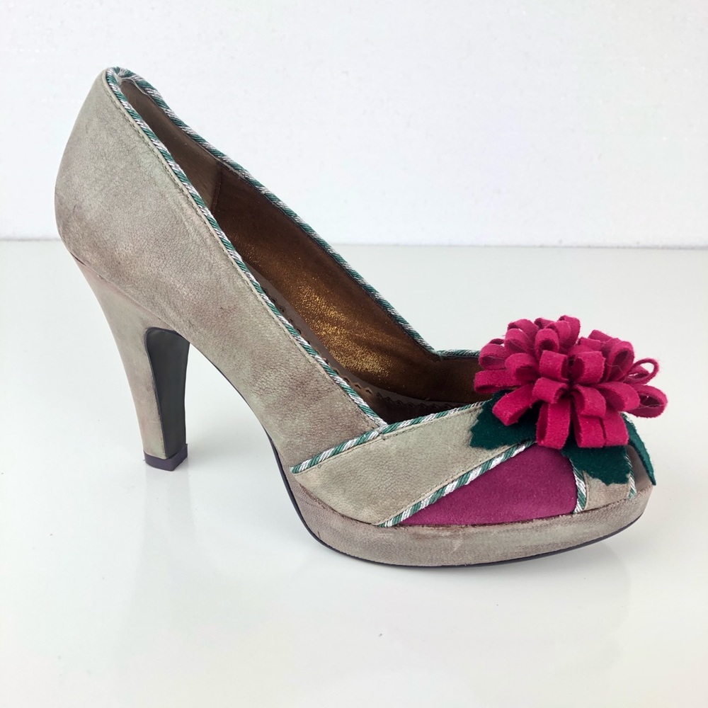 Poetic License Leather Heels Pop Star 8.5 VLV MCM